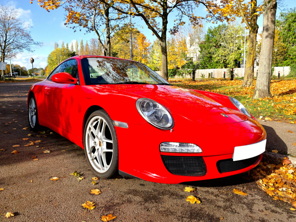 Red Porsche